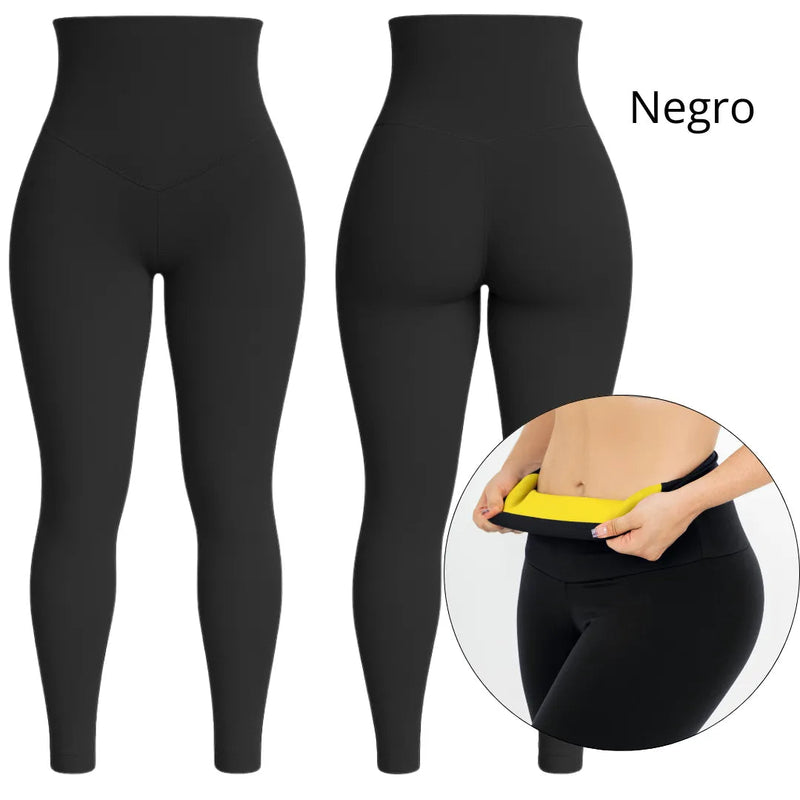 SILVER JEGGINGS™ – Leggings Sauna Modeladoras con Push-Up y Reducción
