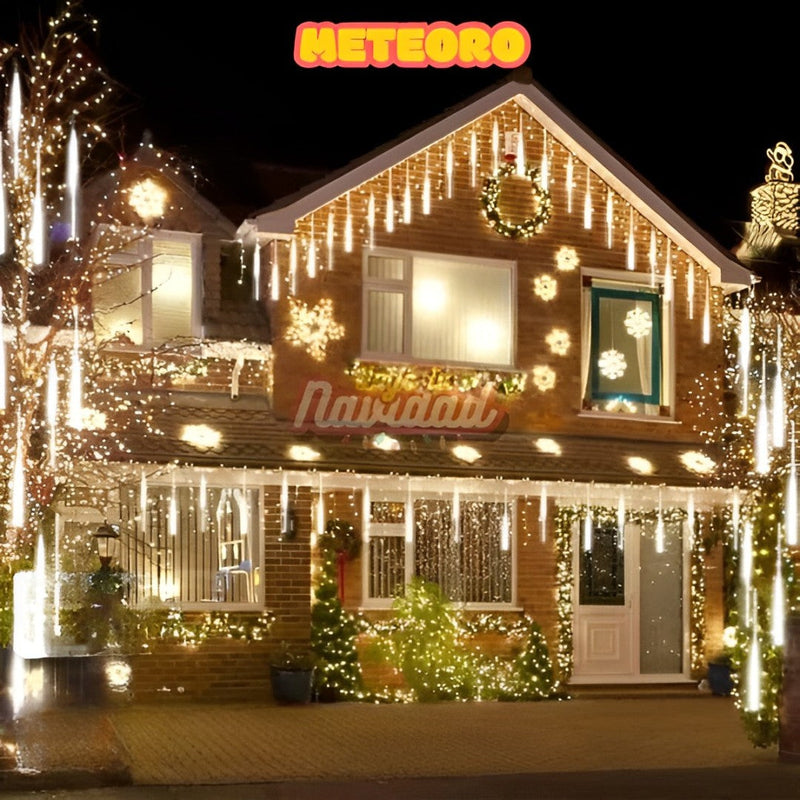 FestiLuz™ Cortina Led Meteoro Navideñas - [PROMOCIÓN DISPONIBLE SOLO HOY]