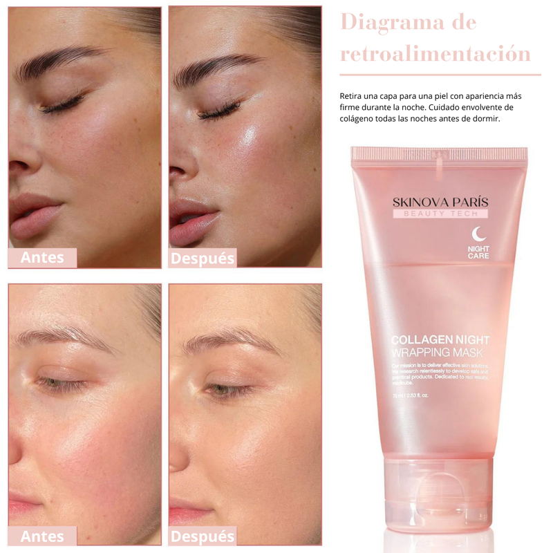 Hoygi™ Mascarilla Facial de Colageno + Aplicador Gratis - [PROMOCIÓN DISPONIBLE SOLO HOY]