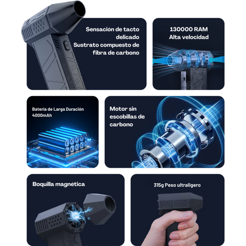 SopladorPro™ - Potencia En Cada Soplo.
