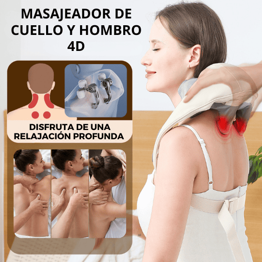 RelaxPro: Masajeador de Cuello y Hombros