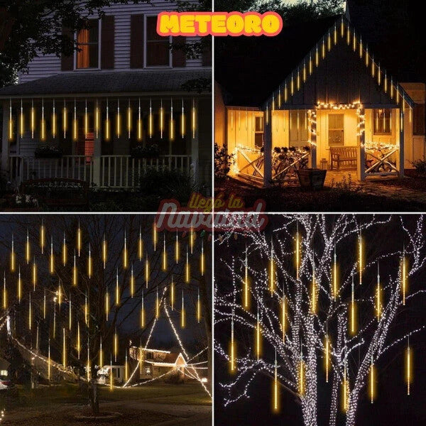 FestiLuz™ Cortina Led Meteoro Navideñas - [PROMOCIÓN DISPONIBLE SOLO HOY]