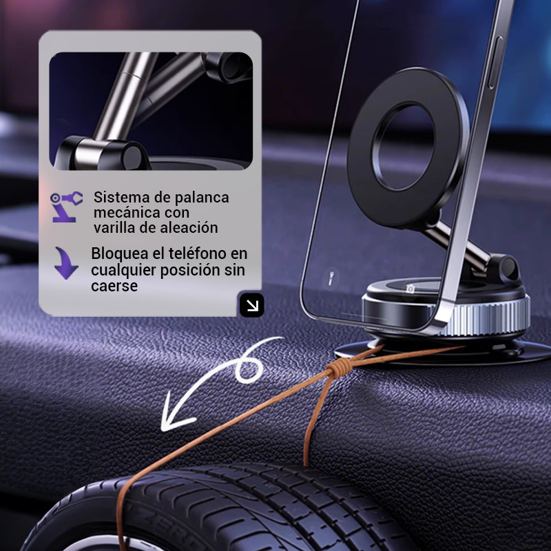 Magnetix™ Soporte Magnético para Celular — Seguridad en cada viaje