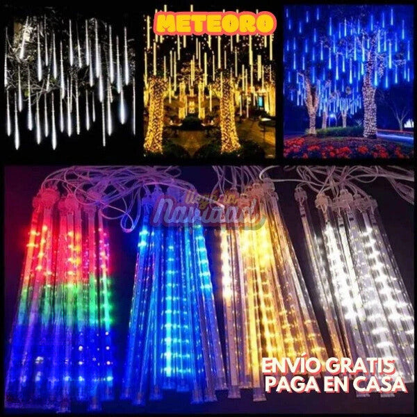 FestiLuz™ Cortina Led Meteoro Navideñas - [PROMOCIÓN DISPONIBLE SOLO HOY]