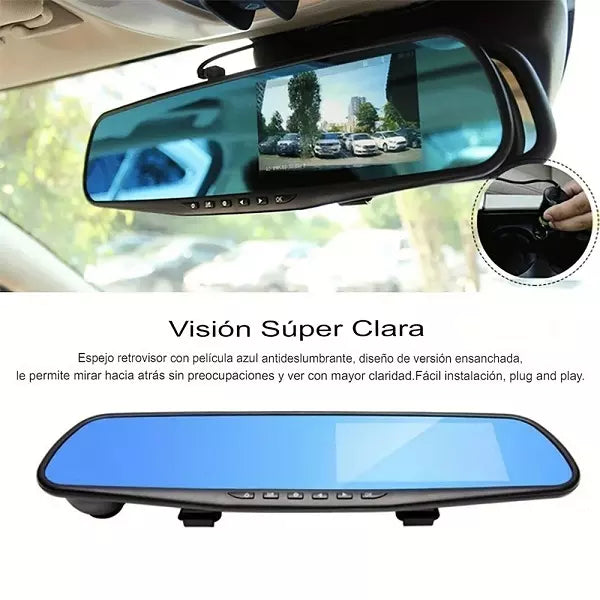 VisionClear™ RETROVISOR CON DOBLE CÁMARA PREMIUN - [PROMOCIÓN DISPONIBLE SOLO HOY]