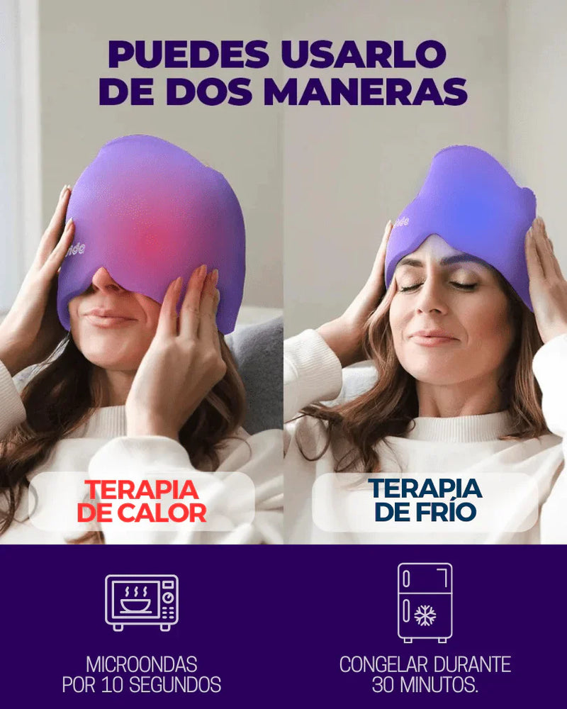 Migraliv™ Gorro Terapéutico Gel Alivia Dolor Migraña - [PROMOCIÓN DISPONIBLE SOLO HOY]