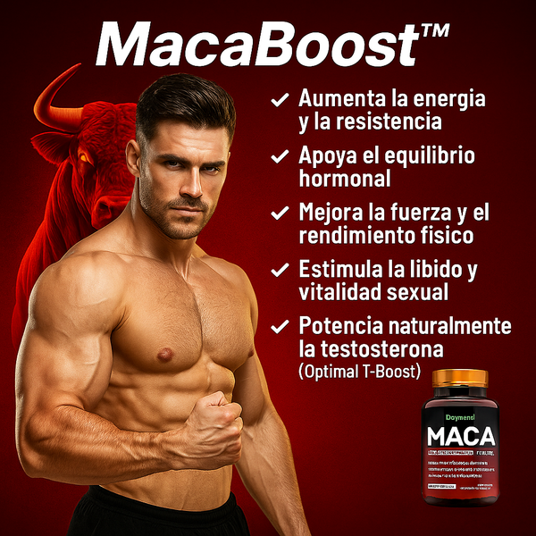 MacaBoost™ – Energía & Rendimiento Natural