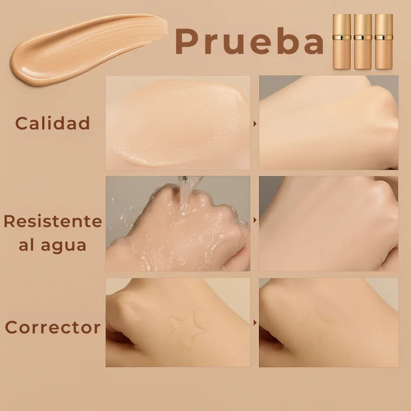 VelvetSkin™ 4 en 1 - Cobertura total, protección máxima