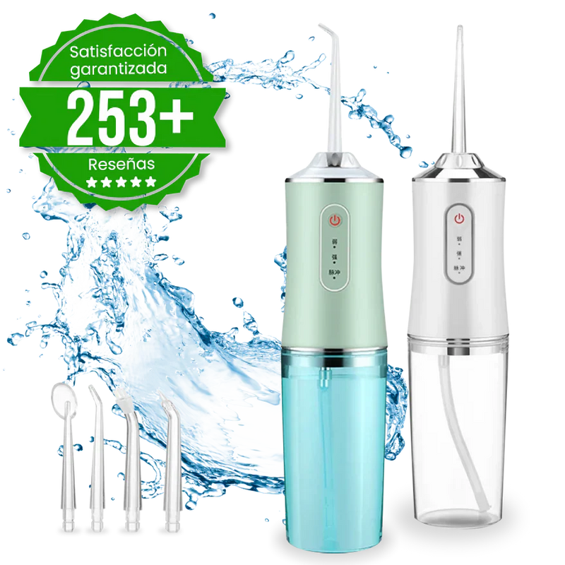 PowerFloss™ Irrigador Dental Limpieza Oral Recargable - [PROMOCIÓN DISPONIBLE SOLO HOY]