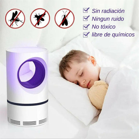 ZentikVU® Lámpara UV Mata Mosquitos e Insectos  - [PROMOCIÓN DISPONIBLE SOLO HOY]