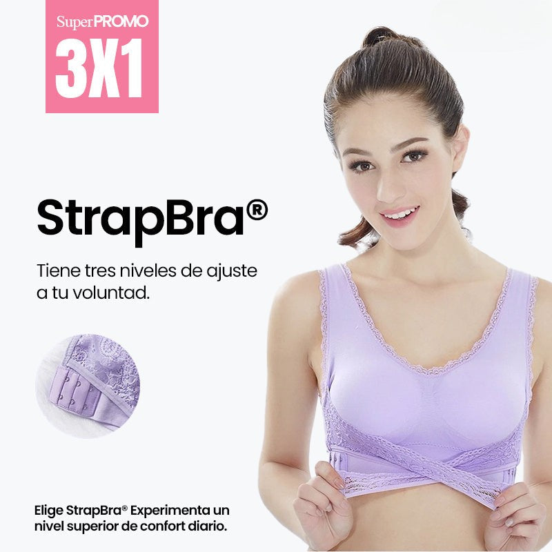 ¡COMPRA 1 Y LLÉVATE 3! BEIGE + BLANCO + NEGRO POR EL PRECIO DE UNO - StrapBra™