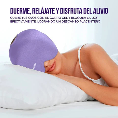 Migraliv™ Gorro Terapéutico Gel Alivia Dolor Migraña - [PROMOCIÓN DISPONIBLE SOLO HOY]