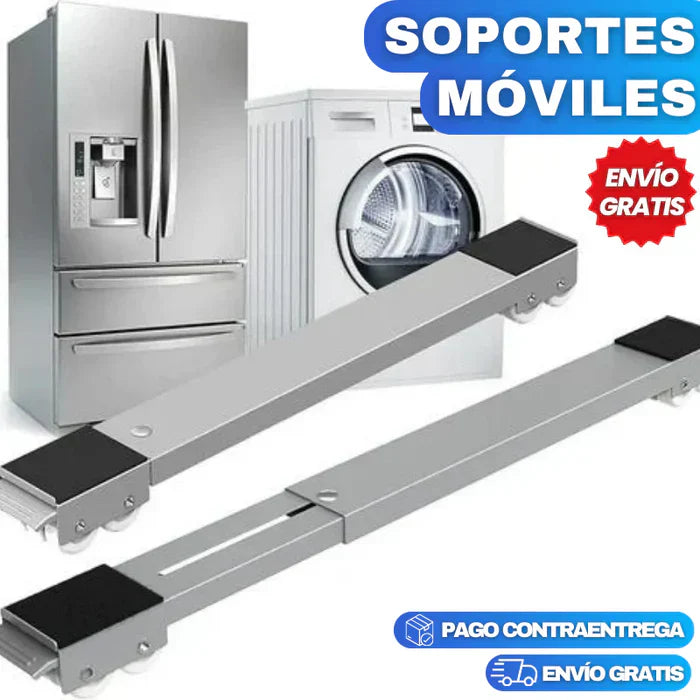 EasyHold™ SOPORTE MOVIL PARA NEVERA Y LAVADORA - [PROMOCIÓN DISPONIBLE SOLO HOY]